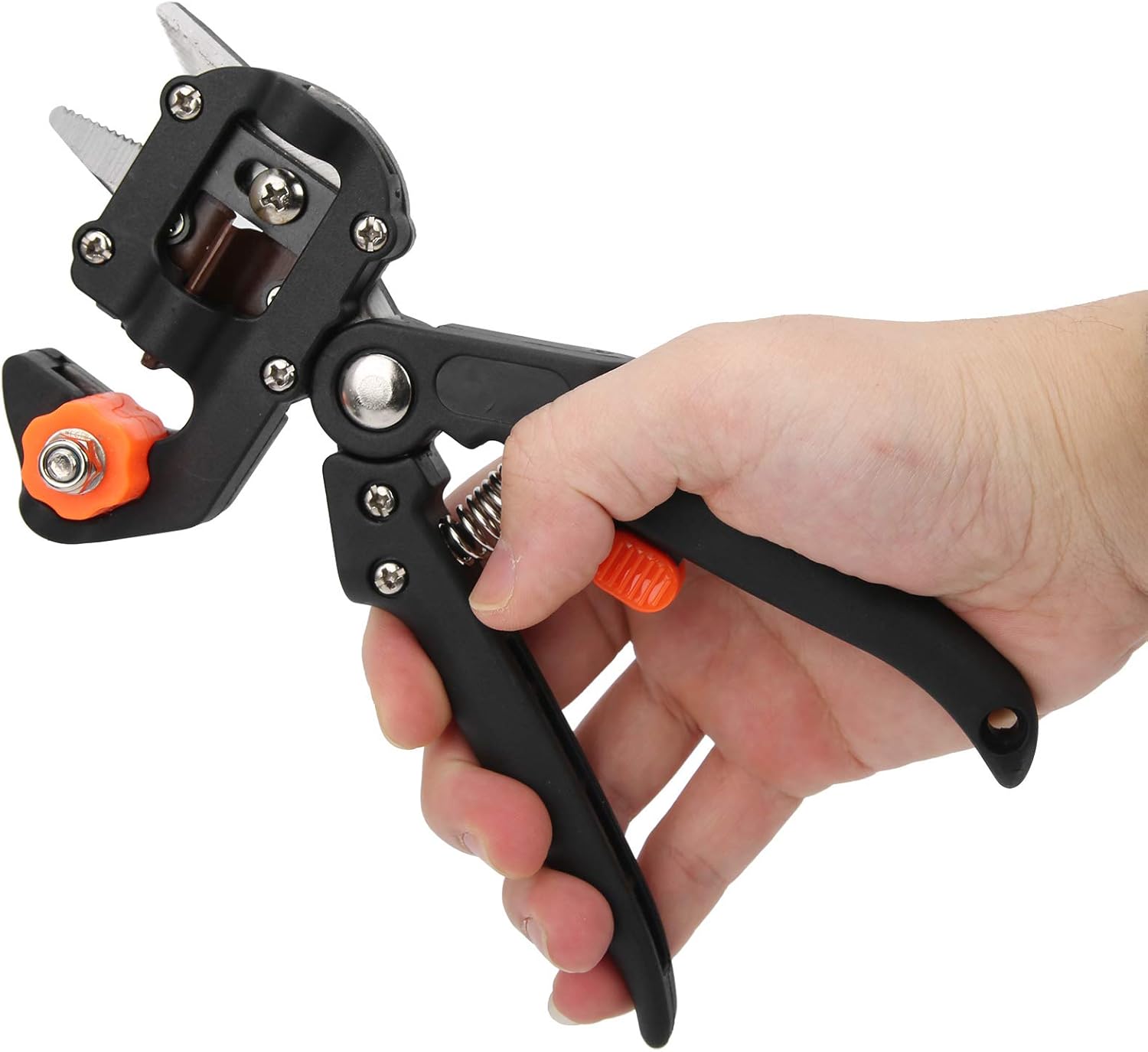Plant Cutting Tool Pruning Shears Grafting Scissor with 3 Blades Garden Fruit Tree Seedling Shears