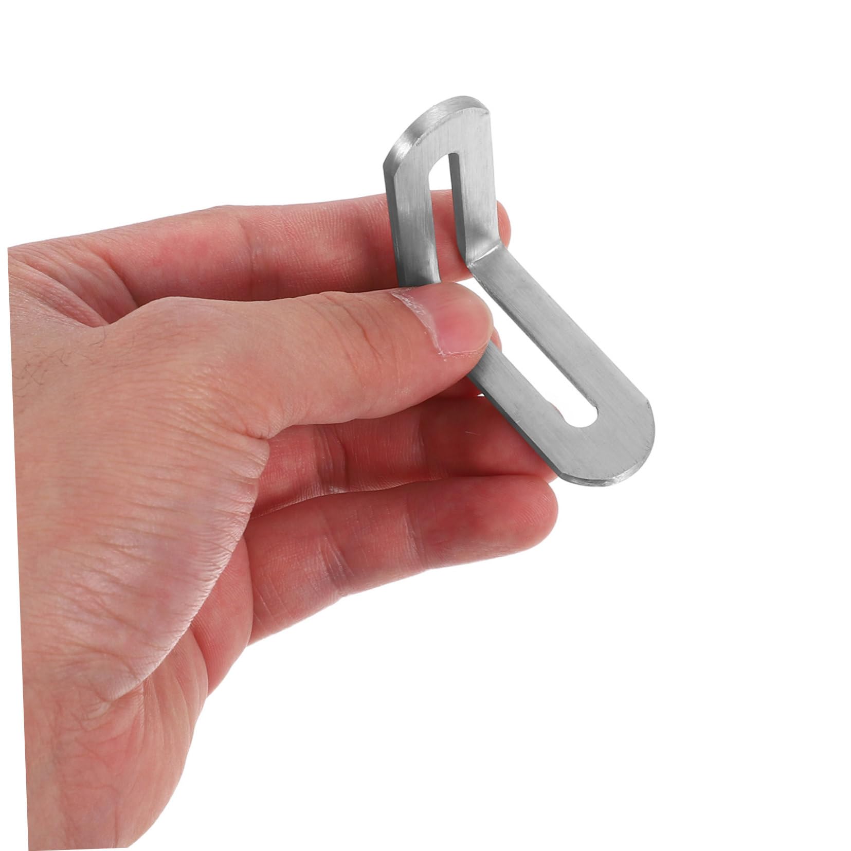 IMIKEYA 20 supporti angolari in acciaio inox con fessure regolabili per mobili, scaffali e armadietti, connettori resistenti e per un fissaggio sicuro