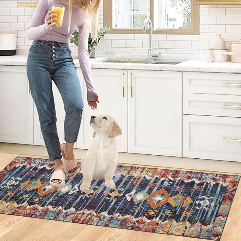 Tappetii Passatoie BERBER TROIK Rosa - Per Il Soggiorno, La Cucina, Il Corridoio Pink 70x200 Cm - Foto 4