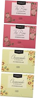 Abaodam 4 Caixas De Papel Absorvente De Óleo Facial Papéis Absorventes De Óleo Papéis Absorventes De Papel Toalhas De Papel Lenços Faciais Papel Absorvente De Óleo Papel Absorvente De