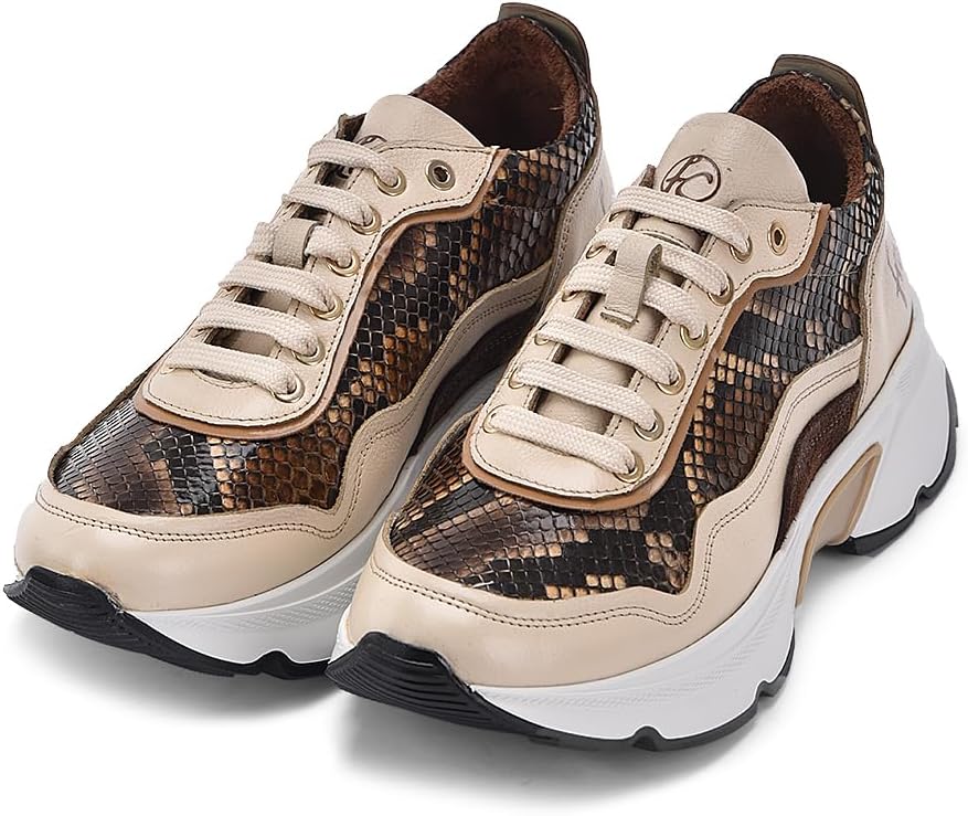 Sneakers for Women in Genuine Python Leather - Image 8