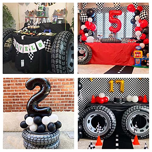 Schwimmreifen Erwachsene Kinder Groß, Stabil Schwimmring XXL Erwachsene Reifenschlauch Schwimmring Schwimmbad Aufblasbarer Gummiring Monstertruck-Reifen Aufblasbarer Schwimmreifen Schwimmreifen 91cm