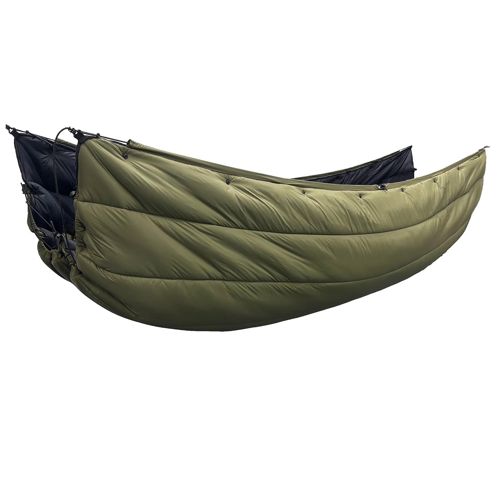 Onewind Od Green Camping Hammock Underquilt, Under Quilt With Insulation For Hammock Camping, Dupont Sorona Hammock Quilts For Hiking, Backpacking And Travel,