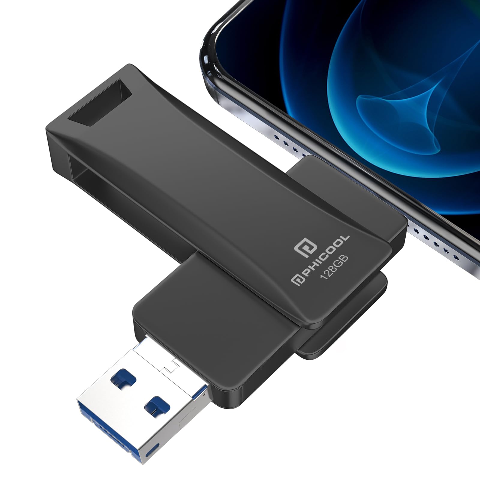 128GB フラッシュメモリ IOS/Android/ o 量不足解消 1918 Amazon.co.jp: 【アプリ不要】usbメモリ 4in1 128gb 高速 Phone usb