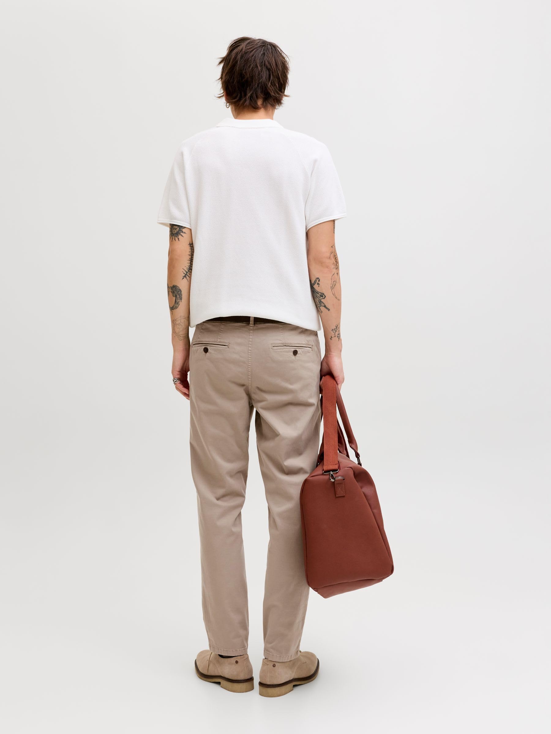 Jack & Jones Herren Jpstollie Vance Chino Noos Jack & Jones Male Chino Hose Regular Fit Chino Hose