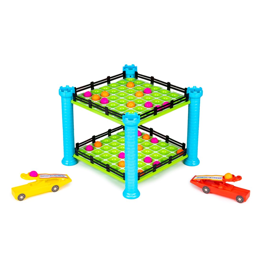 RATNA'S Master Launcher 4 in A Row Challenge Tabletop Game for Kids 5+ Years 4