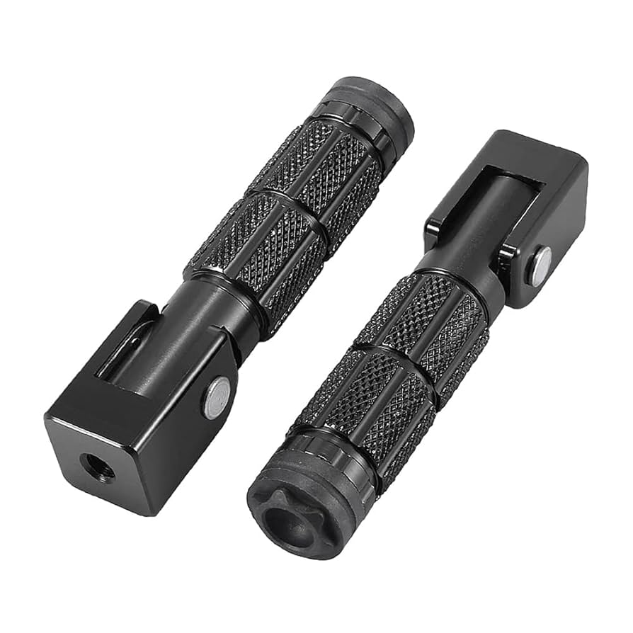 Amazon | 汎用バイクバックステップ CNC 折りたたみ式ヤマハ