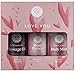 Love You Gift Set for Women, Massage & Essential Oils | Includes Sensuality Massage Oil, Slow Dance Romantic Essential Oil Blend, & First Kiss Body Mist