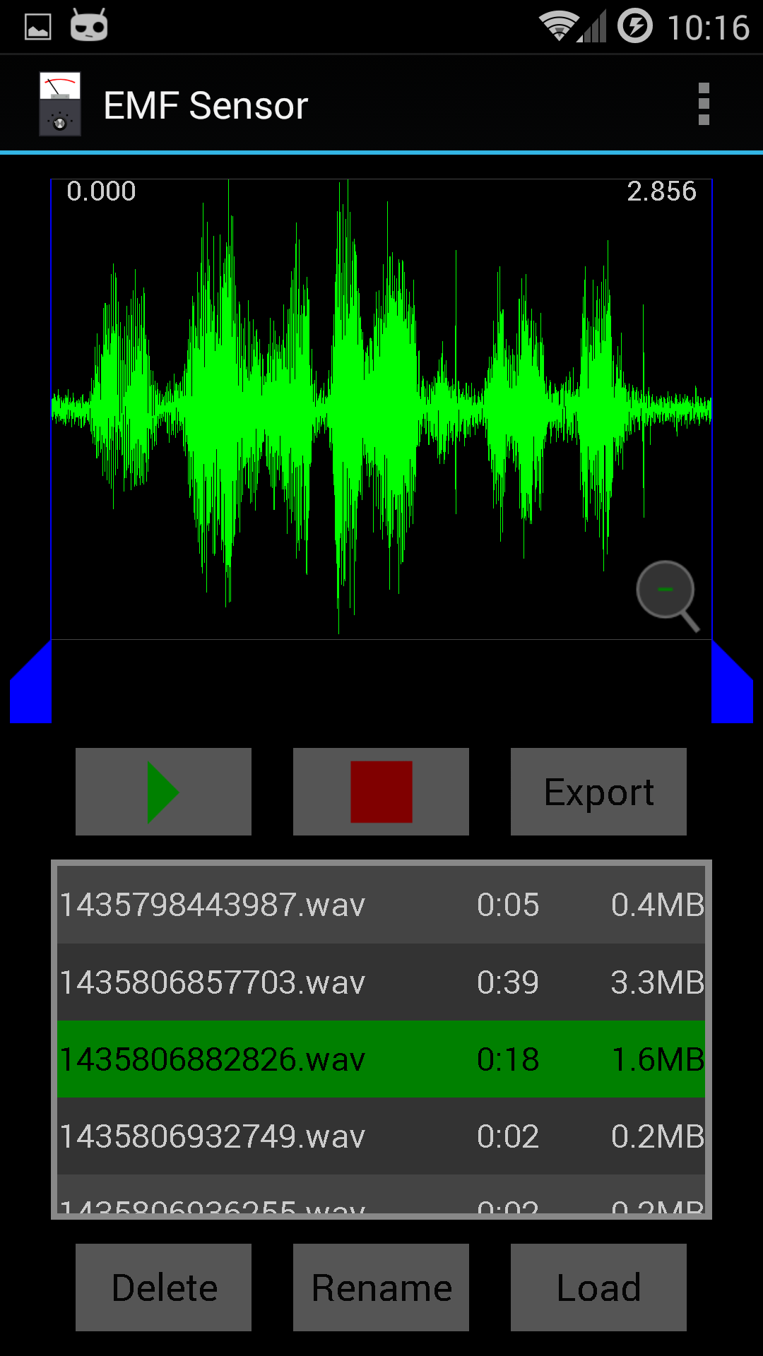 EMF Sensor App on Amazon Appstore