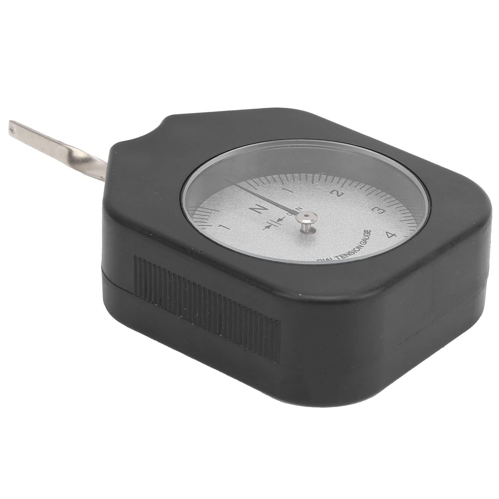 SEN 5 1 Tension Meter Gauge, Single Needle Dynamometer, 5N Measuring Tool, High Accuracy for Mechanical Pressure Tests, Gray Black Stylish Design, Portable and Easy to Use