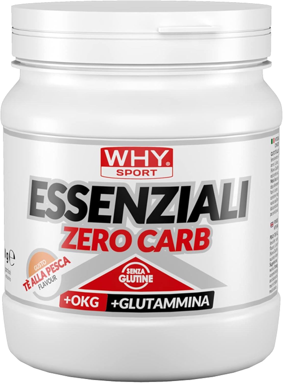 Essentiële Zero CARB – essentiële aminozuren met vitamine B6 en glutamine – smaak The Peach – 240 g