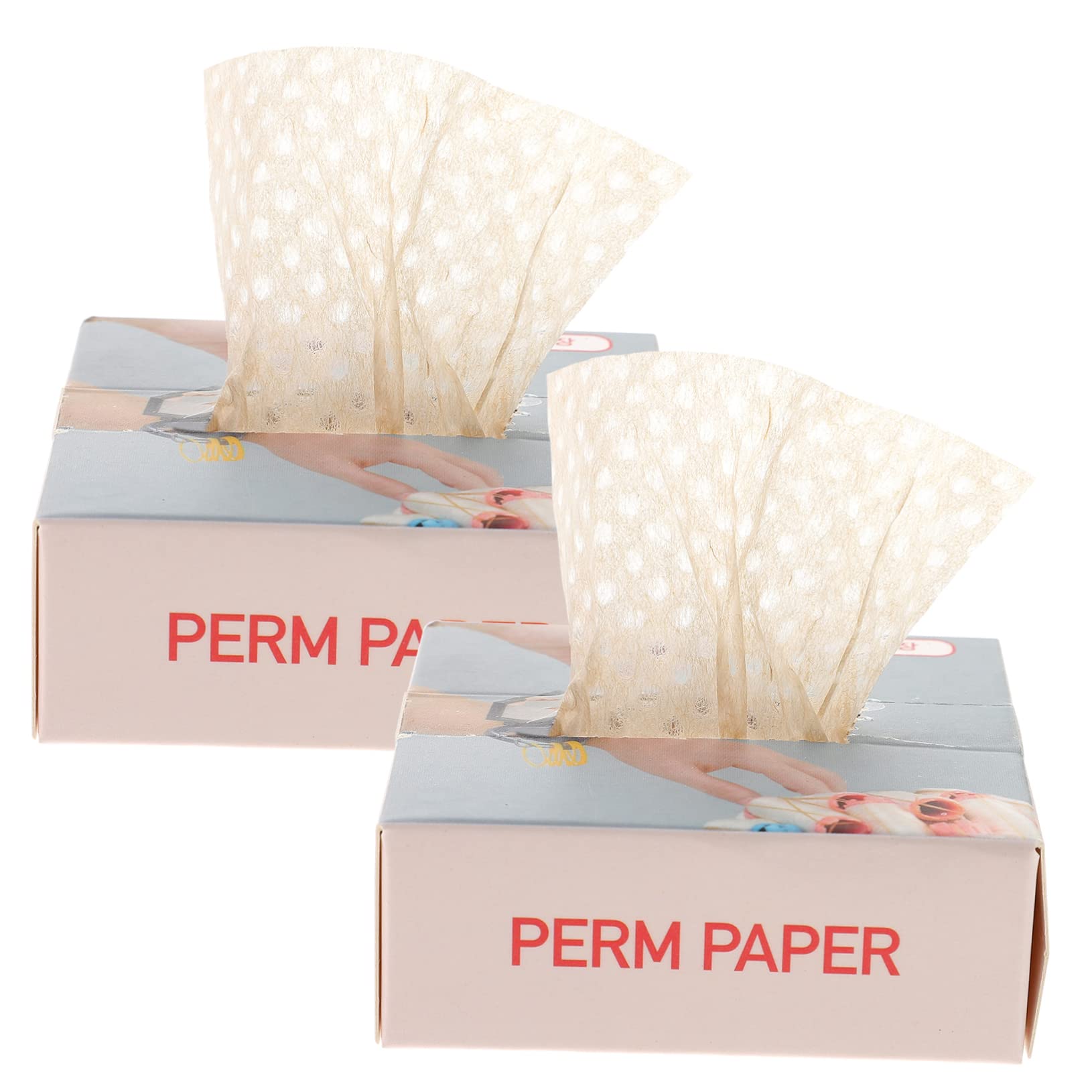 Perm End Papers: 400pcs Colorful Hair Styling Wraps for Packing and Hairdressing - Stereotypes Hair Care Product