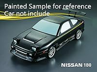 Vista 4 de 1/10 Escala RC Onroad Racing Drift Touring Car Transparente Lexan Cuerpo Shell (NS 180SX)