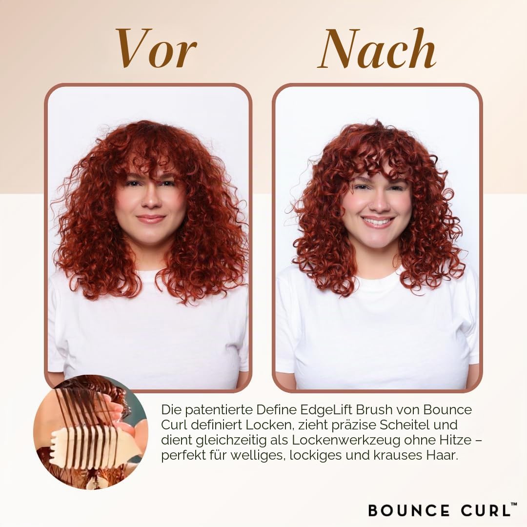 Bounce Curl Define EdgeLift Brush (Teal)