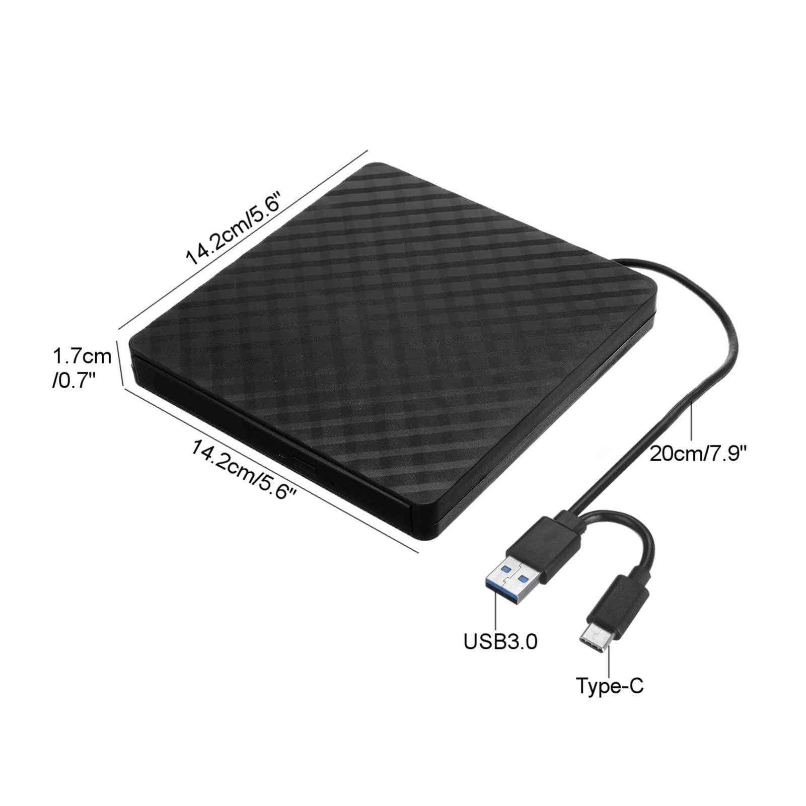 DVDライター Amazon | ポータブルDVDプレーヤー USB 3.0Type-C外部 DVD