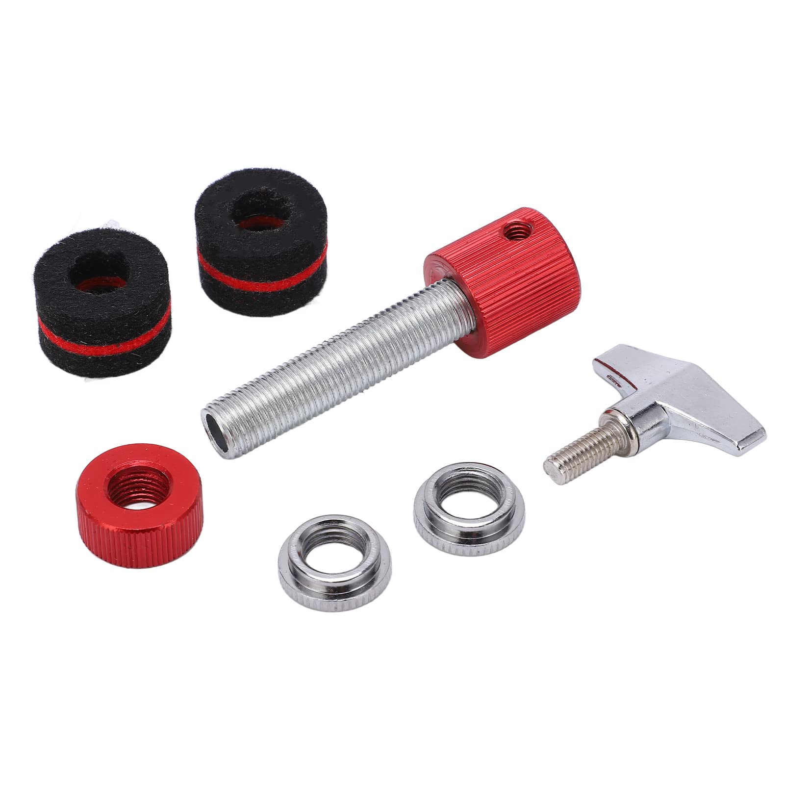 Frizioni per Charleston, Frizione in Metallo Resistente e Durabile, Accessori Batteria Jazz con Supporti Solidi Affidabili, for Musicisti Jazz Professionisti e Uso in Cucina