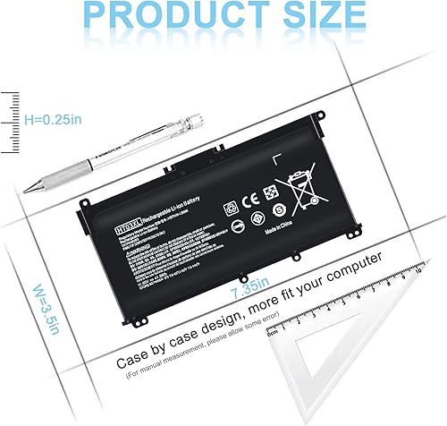 Vista 9 de TSKYBEAR P106 PI06 PI09 P109 710416-001 710417-001 Batería para portátil compatible con HP Envy, Envy TouchSmart, Pavilion,Pavilion TouchSmart 14 15