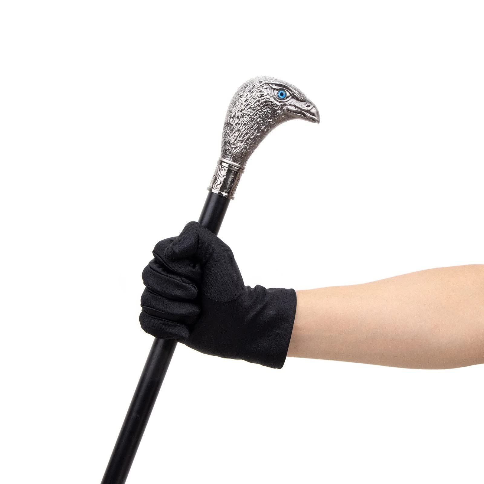 Bastoni da Passeggio Testa d'aquila d'argento bastone 26 cm spada nascosta autodifesa sia per Uomini Che per Donne