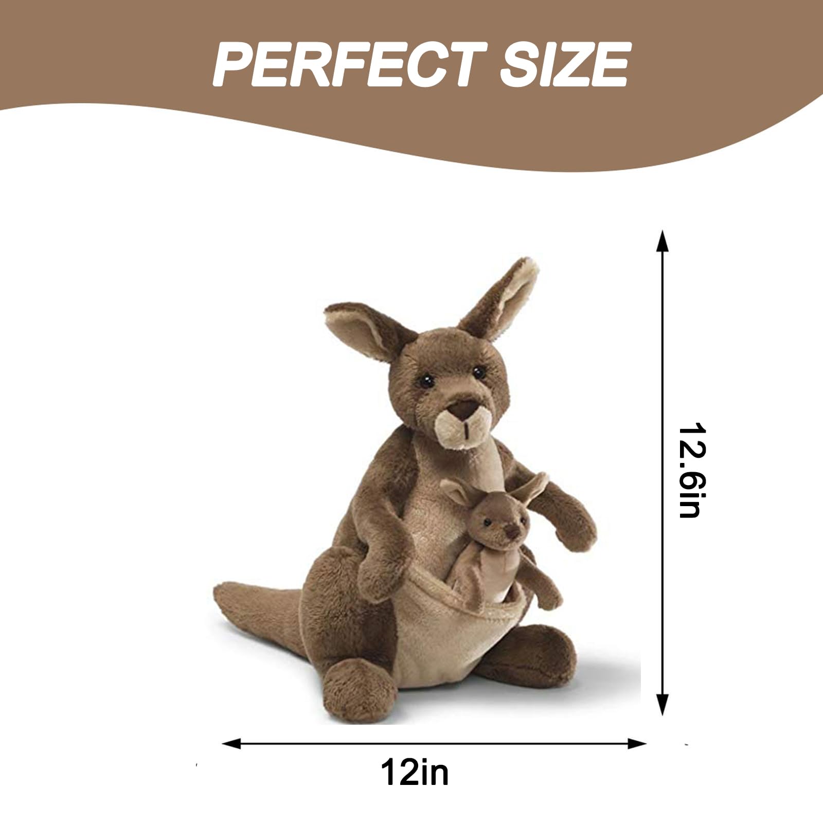 Buy Jirra Plush Stuffed Animal Kangaroo,12 inch Online at Low