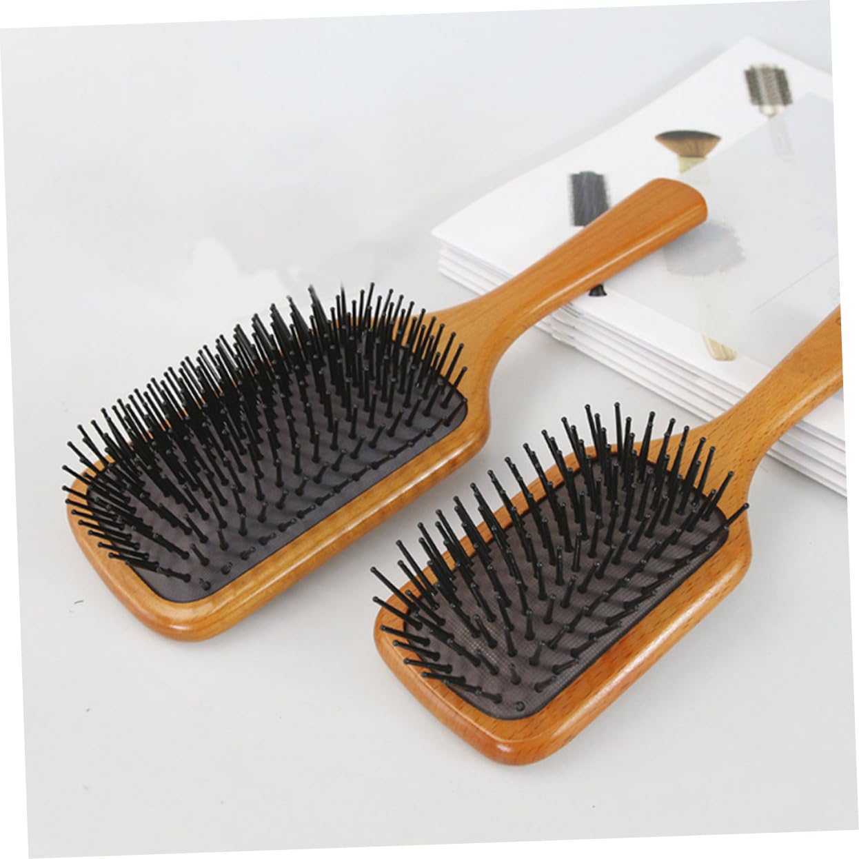 Didiseaon 3 Piezas Peine De Nailon Para Peines Para El Cabello Para Hombre Para Peinar El Cabello De Masaje Viajar Cepillo De Pelo Aguja De Nailon Colchón De Aire