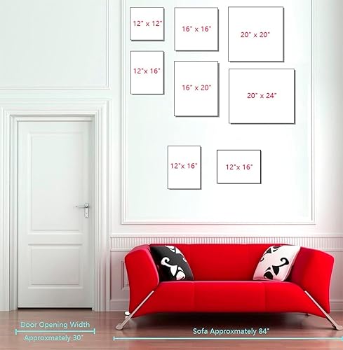 Miniatura 6 de Niwo ART - Persistencia de la memoria, serie de pinturas más famosas del mundo, lienzo de pared para decoración del hogar, envoltura de galería,