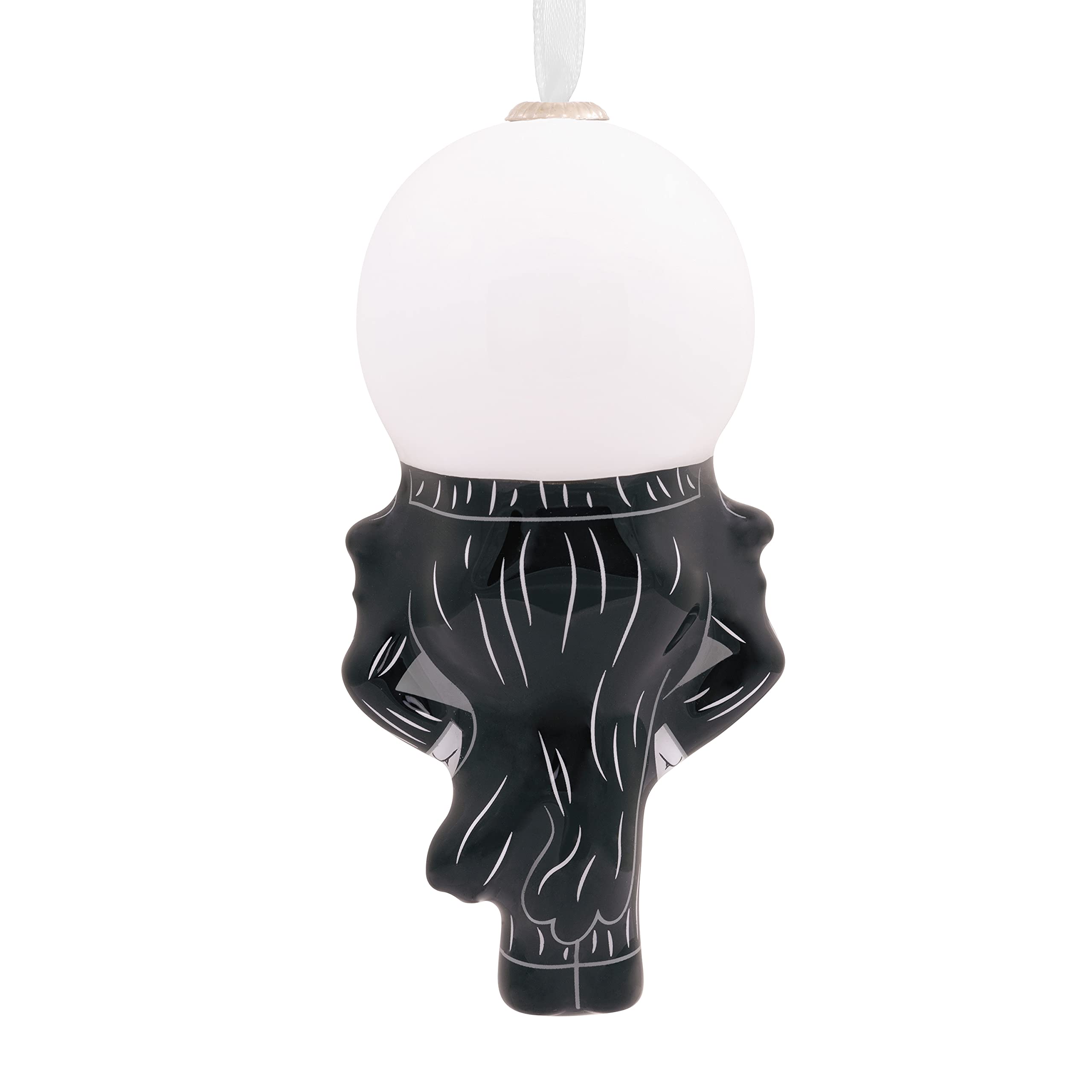 Hallmark The Nightmare Before Christmas Jack Skellington Decoupage Christmas Ornament, Disney Tim Burton Gifts