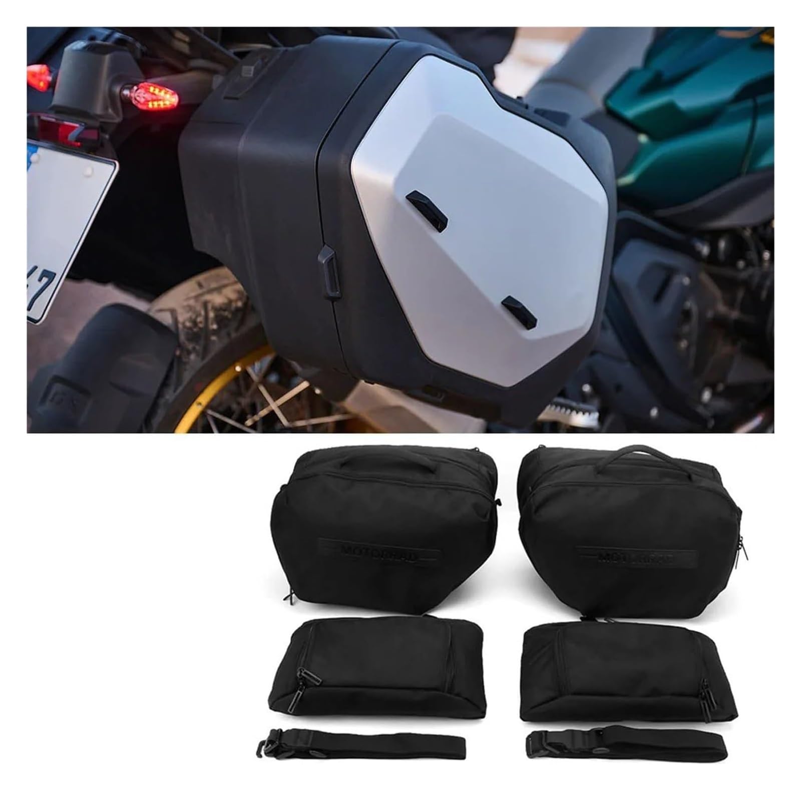 Per Moto Per BMW Per R1300GS Per R 1300 GS Moto Valigie Borsa Interna Kit Attrezzi Valigia Laterale Sella Borse Motore Borsa Laterale(Left)