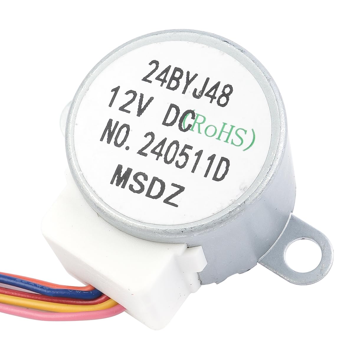 24BYJ48 - Moteur pas à pas à pas 12 V - Micro réducteur - Moteur pas à pas 4 phases - 5 fils - Climatisation - Moteur à ailes pivotantes