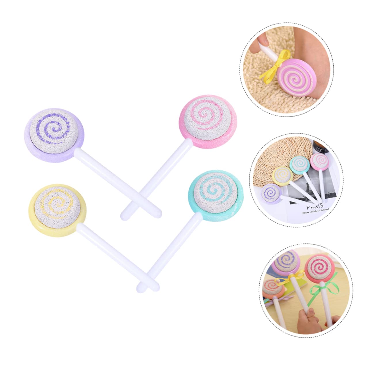 minkissy Foot File for Pedicure Double Sided Foot Scraper Pumice Stone for Calluses and Dead Skin