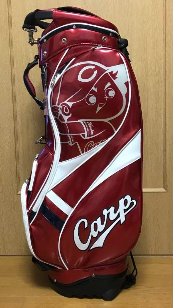 #7923 【未使用】 広島カープ オフィシャル ゴルフバッグ スタンド式 7923 【未使用】 広島カープ オフィシャル ゴルフバッグ スタンド式