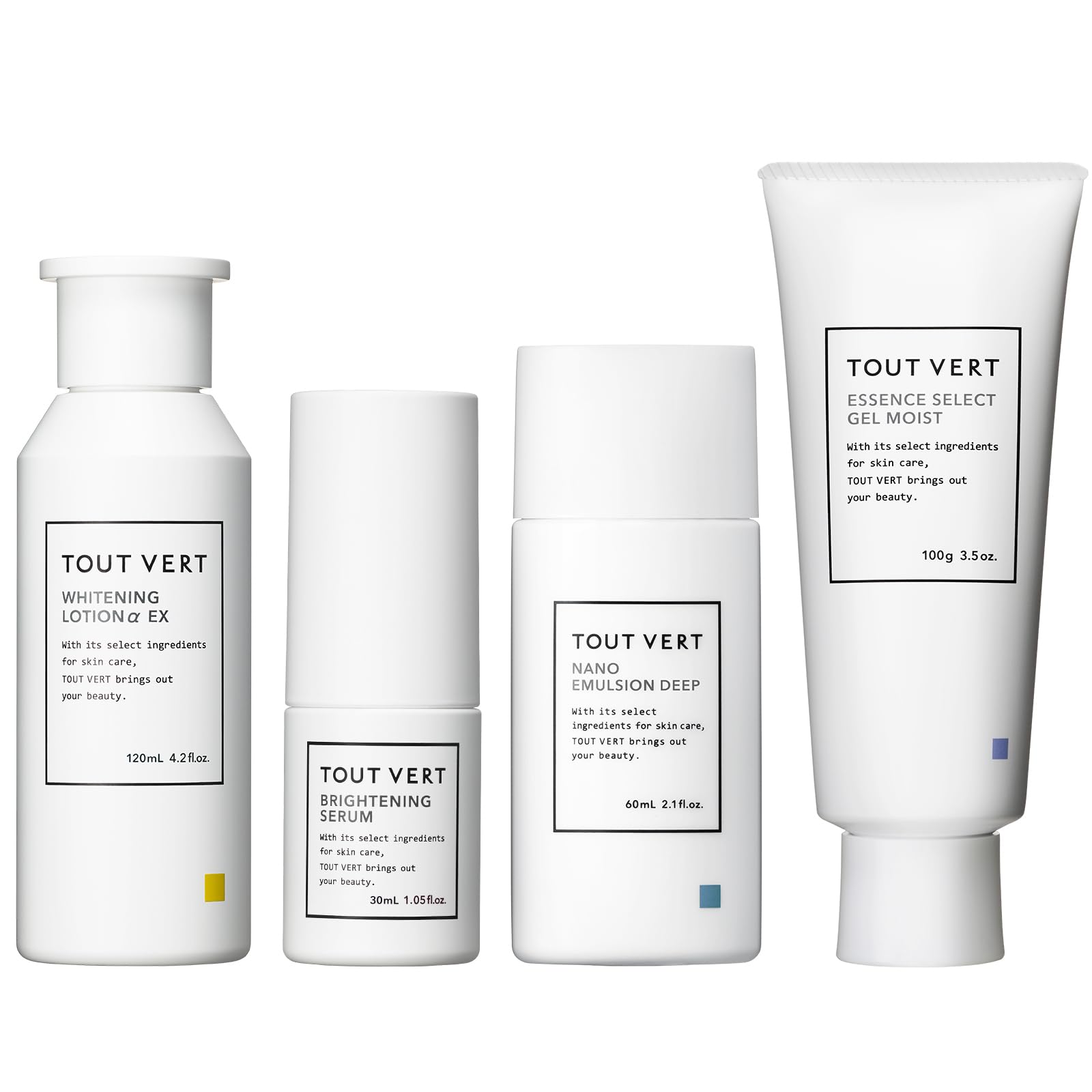 トゥヴェール　4点セット Amazon.co.jp: 【美白ケア】トゥヴェール 薬用美白・ホワイトニング4点