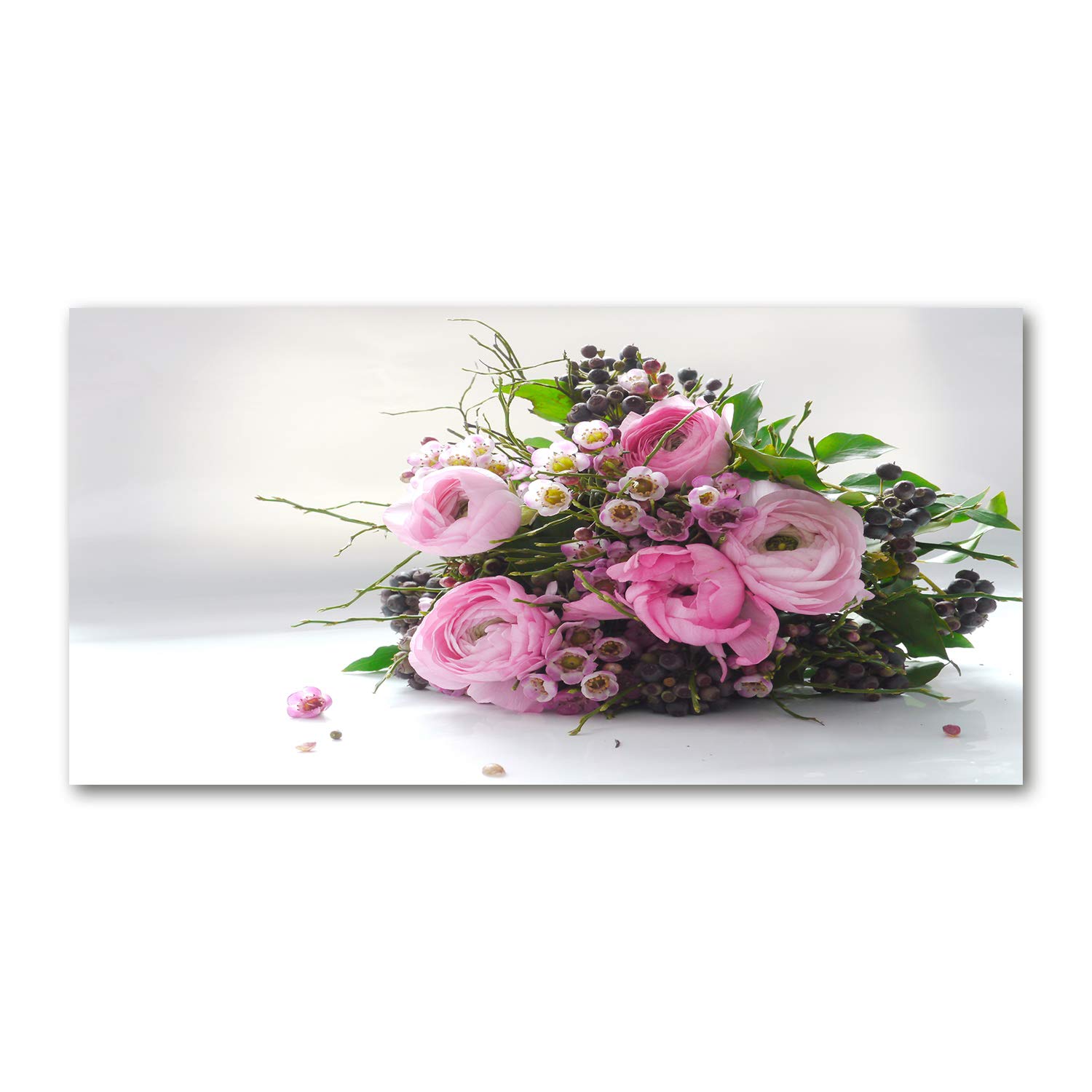 Ramo de rosas acrylique Tulup : la solution pour un mur vide et sans vie