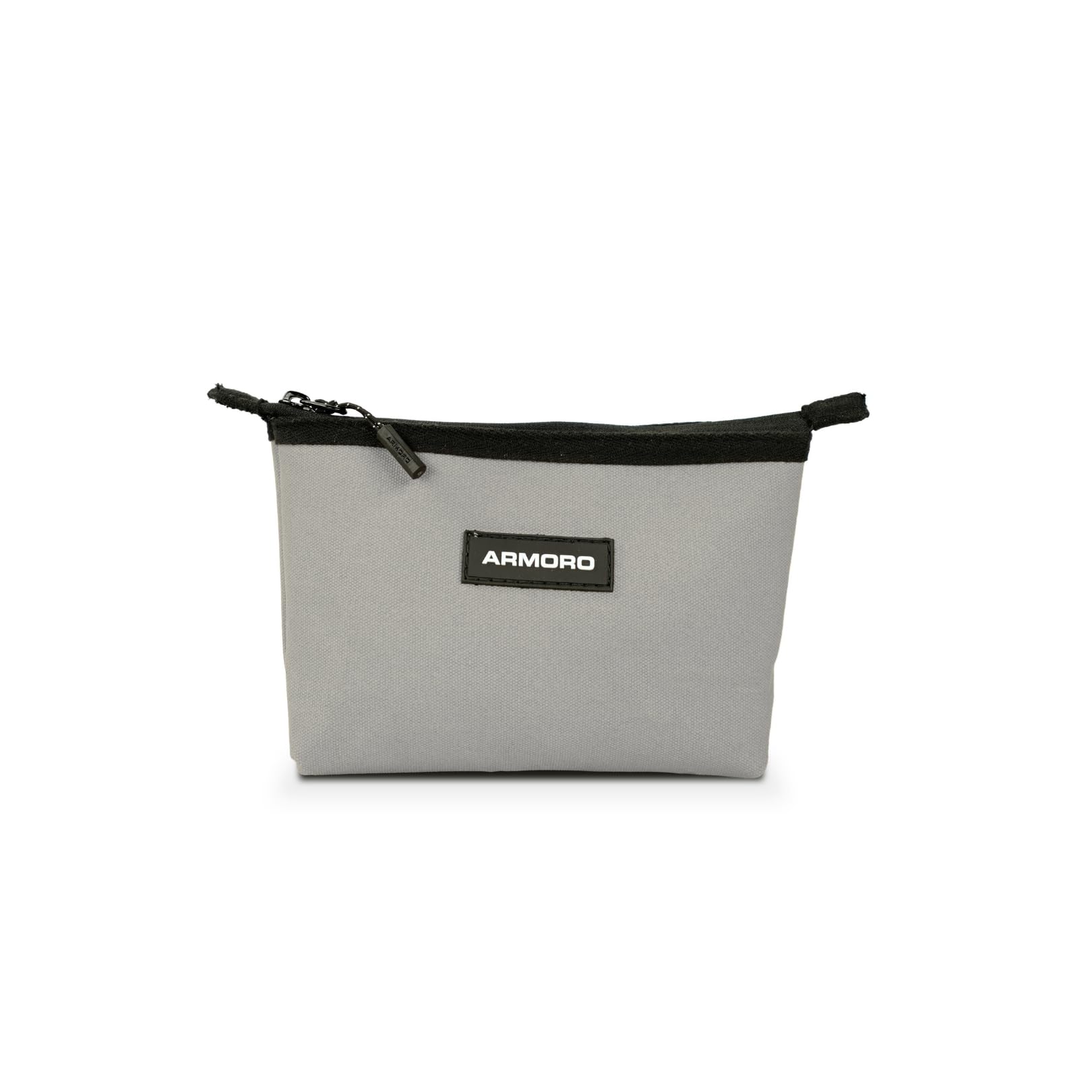 Keeper Pouch RH18 – Stylish Boat-Shaped Storage Pouch with YKK Zipper for Cosmetics, Tools, and Stationery – Durable Canvas (Grey, Small)-image-47