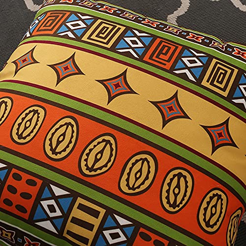 Dekorative Kissenbezug Mandala, 4er Set Zierkissenbezüge Weiches Bunt Boho Kissenhülle Sofa Büro Decor Auto Bohemien… – Bild 7
