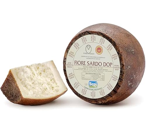 Fiore Sardo DOP - Queso de oveja envejecido 14 rueda 900 gr 1.98 lbs