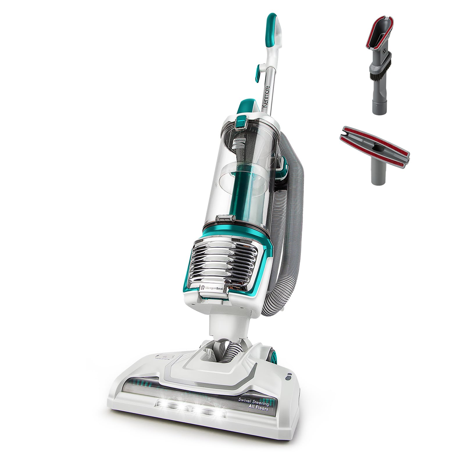 Kenmore Bagless Upright Vacuum, Green, 2 Liters DU2012