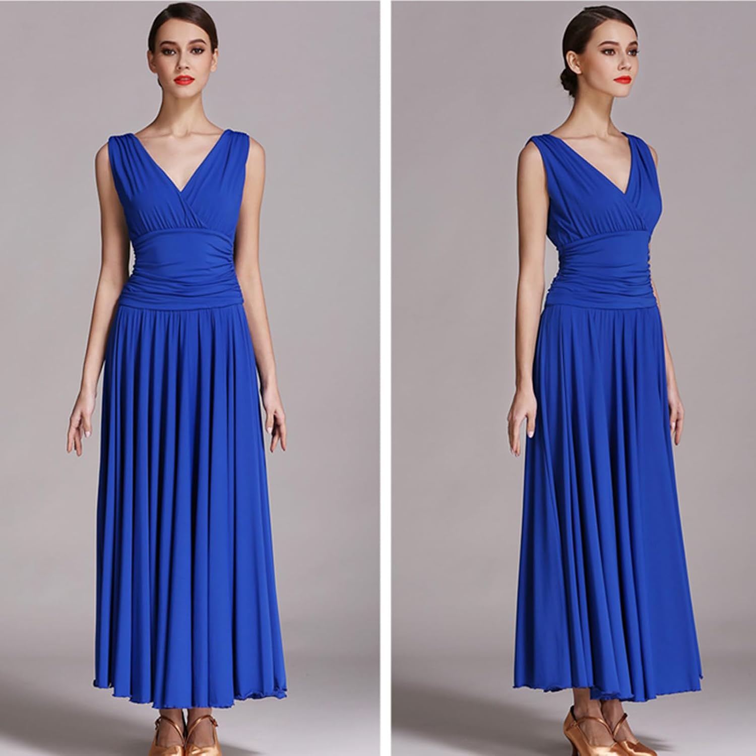 Women Modern Waltz Tango Smooth Ballroom Dance Dress Standard Ballroom Dress Competition Modern Dress