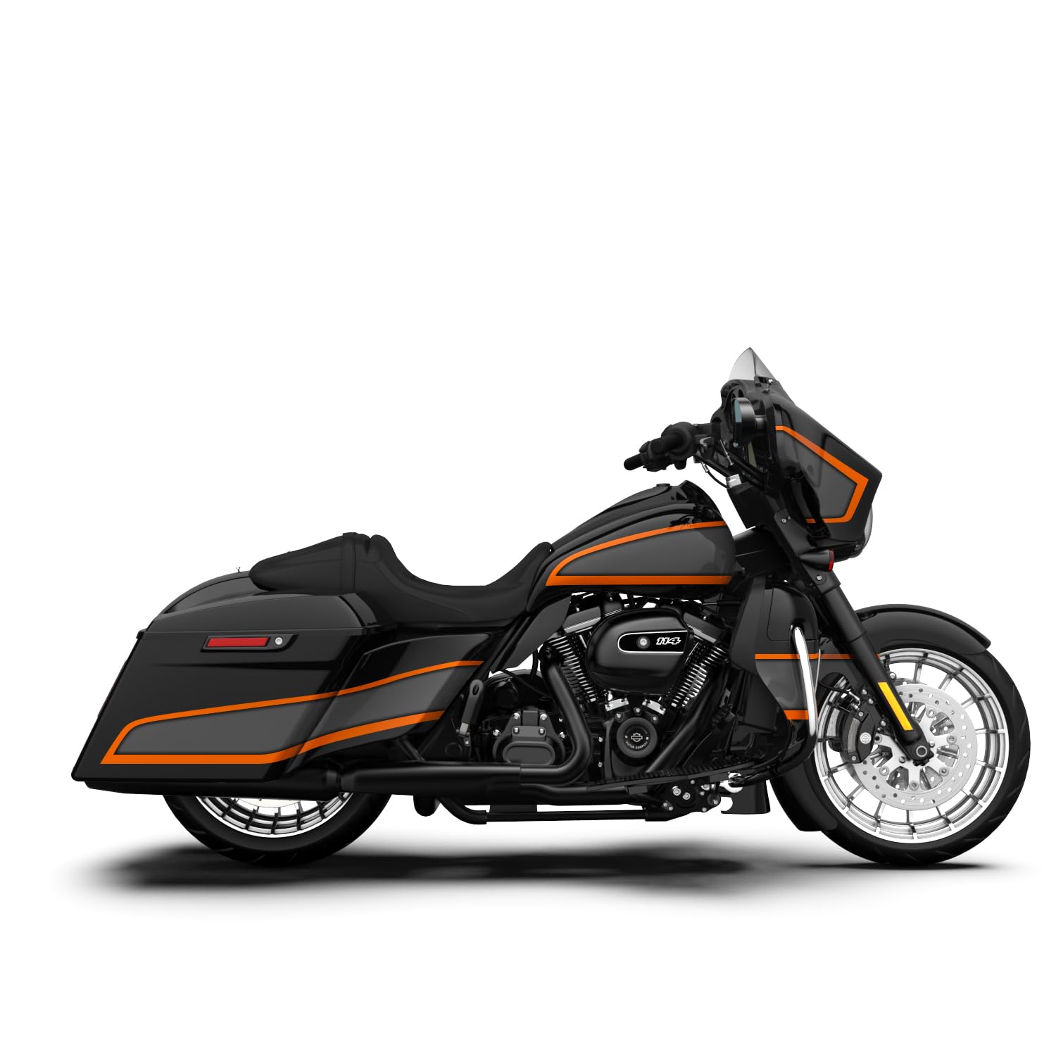 Harley-Davidson タンク 黒/赤/青 Amazon.com: Advanblack APEX Color Matched Motorcycle