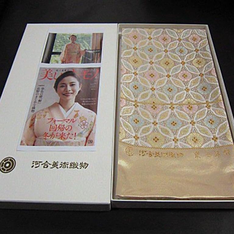 Amazon.co.jp: 女優石原さとみさん美しいキモノ掲載柄 西陣織高級唐織 
