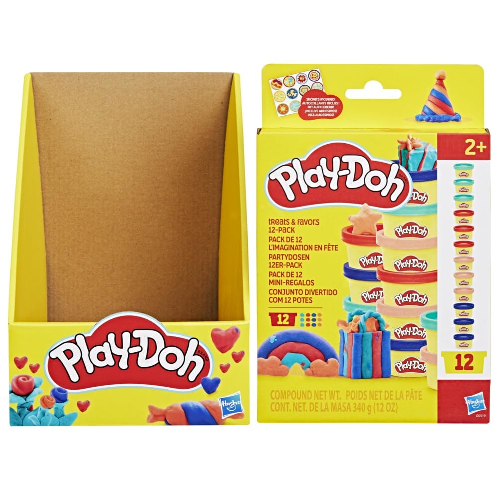 Dwunastopak Imprezowe prezenty z ciastoliną Play-Doh
