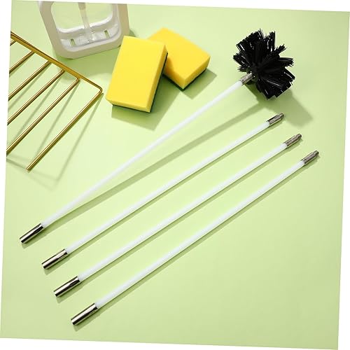 Miniatura 6 de TEHAUX Kit de limpieza para secadora de ventilación, cepillo de ventilación de nailon con tubos de fijación, herramientas de limpieza, accesorios