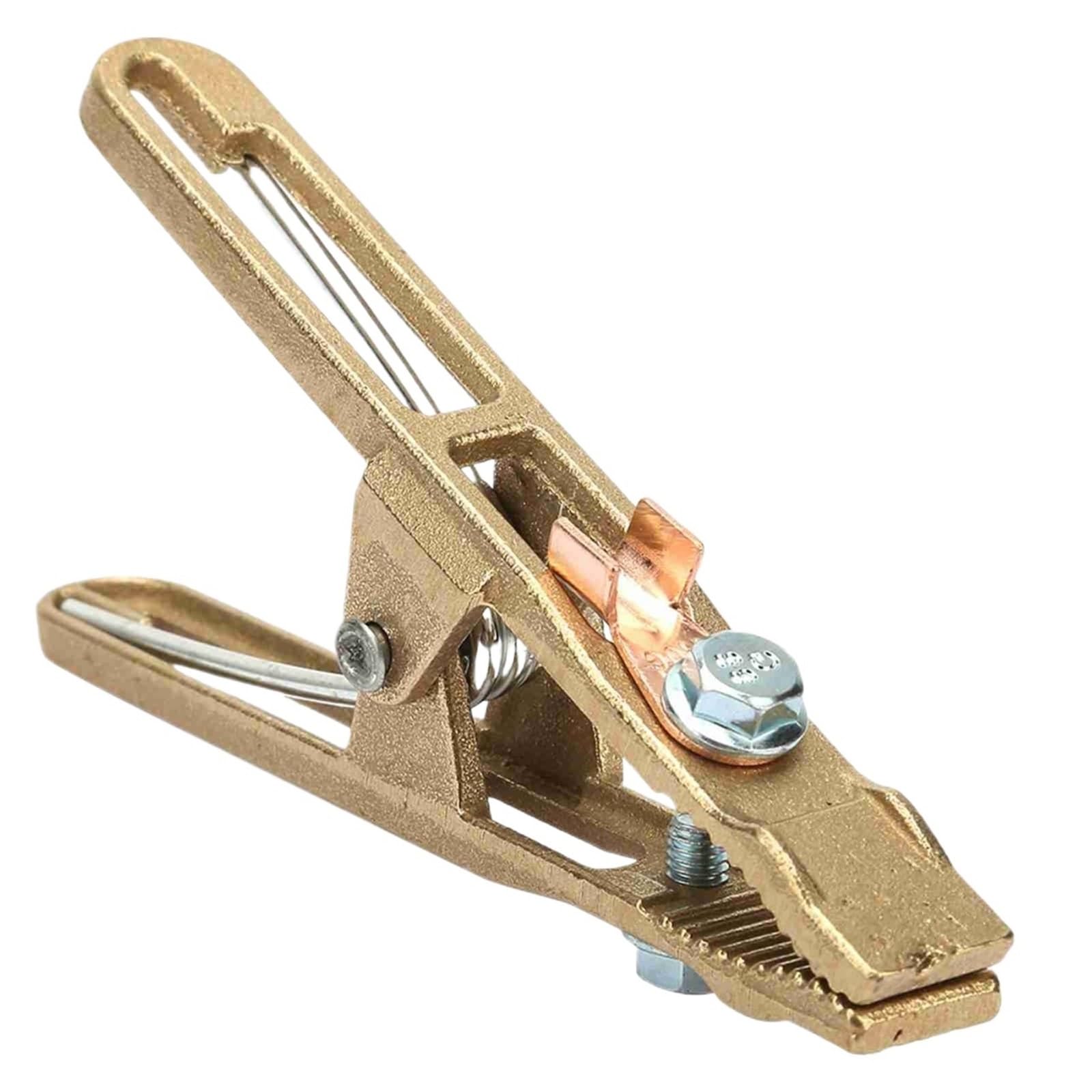 Welding Earth clamp Welding Ground Clamp Brass 260-500A Earth for Machine(260A)