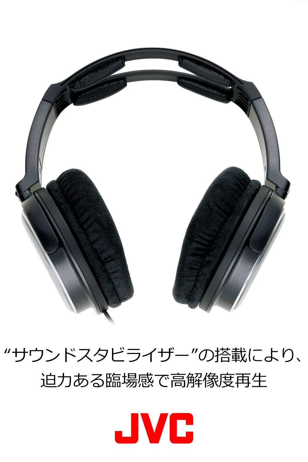 Amazon.co.jp: JVC 密閉型ステレオヘッドホン RX500 室内用(テレビ  