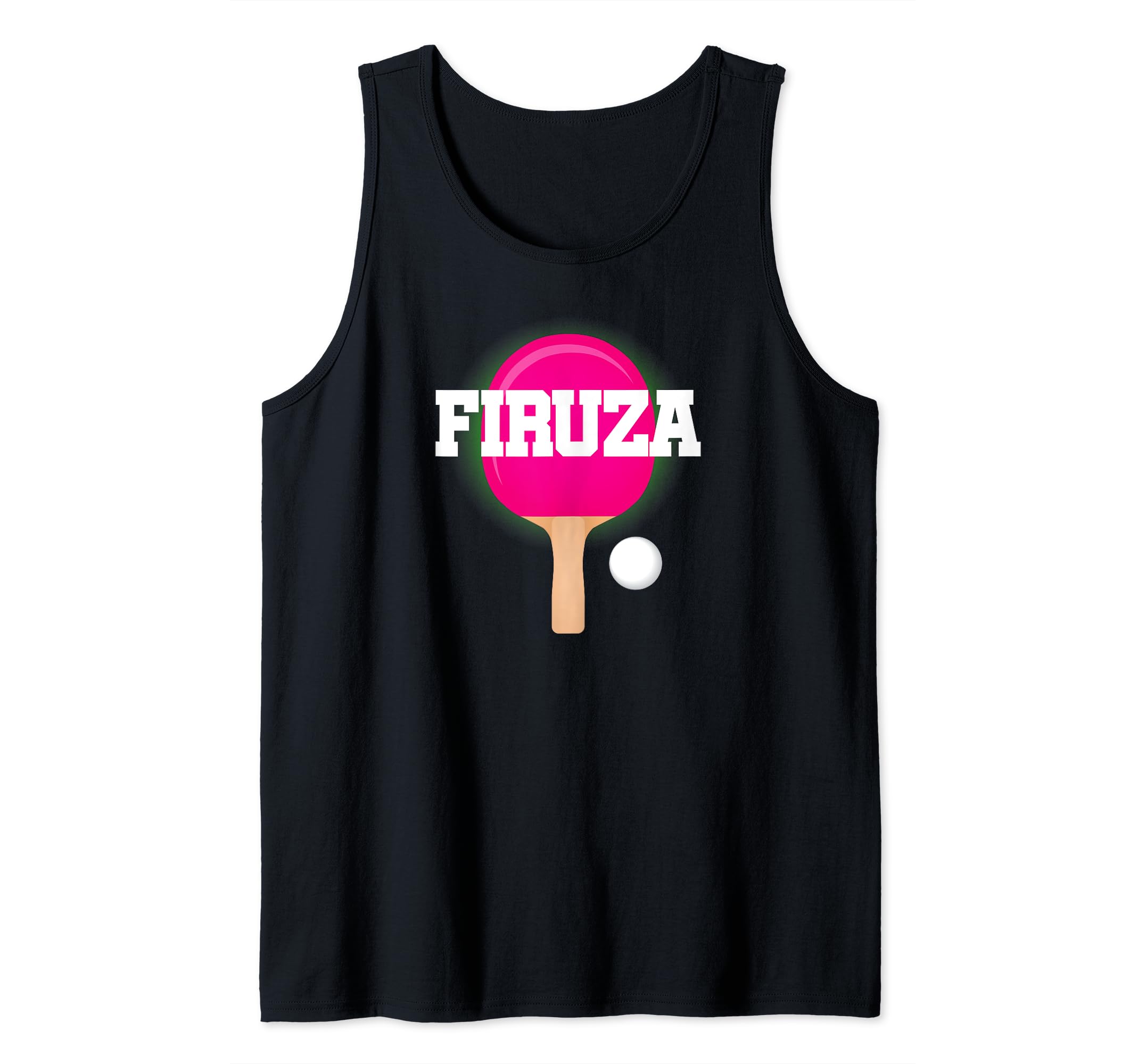 Firuza Name Girls Table Tennis Ping Pong Game Racket Sports Tank Top