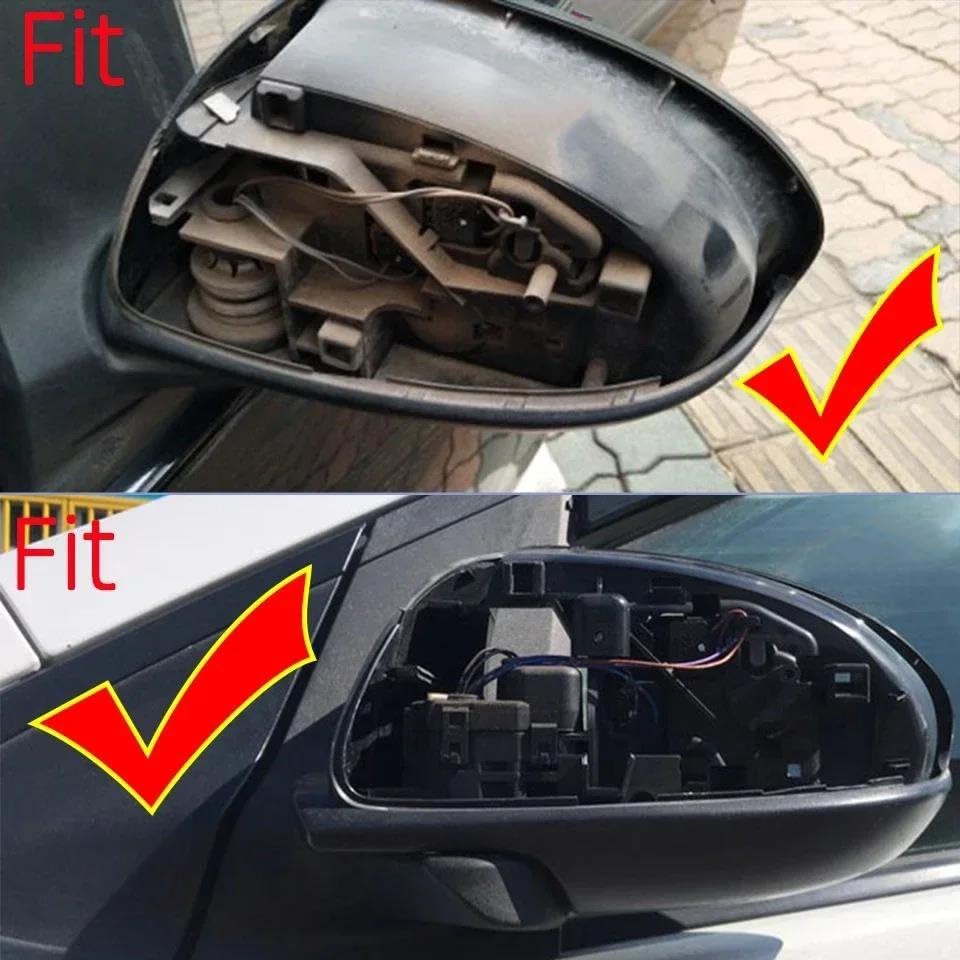 Coque de rétroviseur gris gauche pour Mazda 2 Demio 2007-2014 - 2