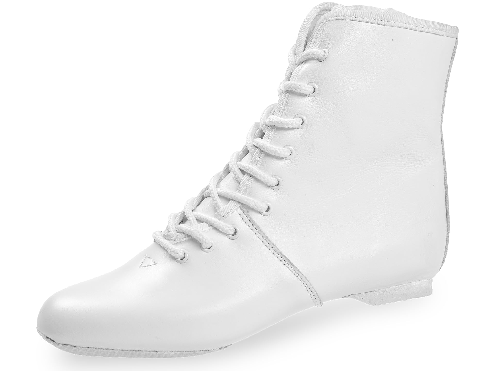 Diamant Mittelhoher Gardestiefel 9-Loch in Leder mit geteilter Ledersohle und 10mm Absatz