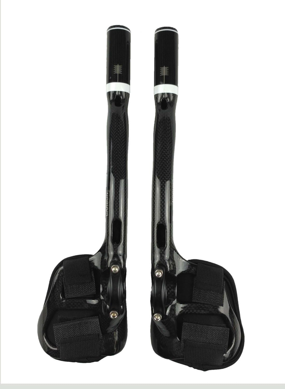 PLATT Manubrio per bicicletta 31,8, manubrio in carbonio da corsa/triathlon, manubrio aerobar, 3K, lucido