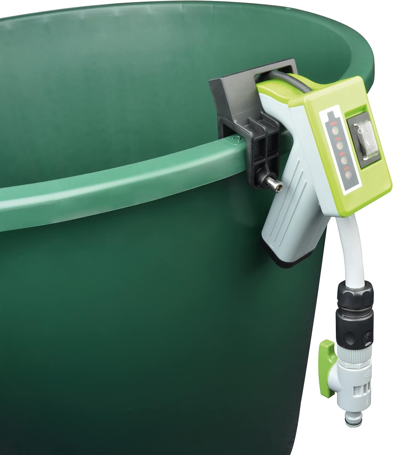 Brüder Mannesmann M17776 Battery-Powered Rain Barrel Pump 12 Volt