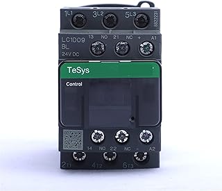 IPWWUTTH Eléctrico LC1D09/12/18/25/32/38 BL EL FL DC Contactor de Baja Potencia Negro/Blanco Opcional LC1D DC 1 Uds Seguro y fiable (Color : LC1D12, Size : 48V)