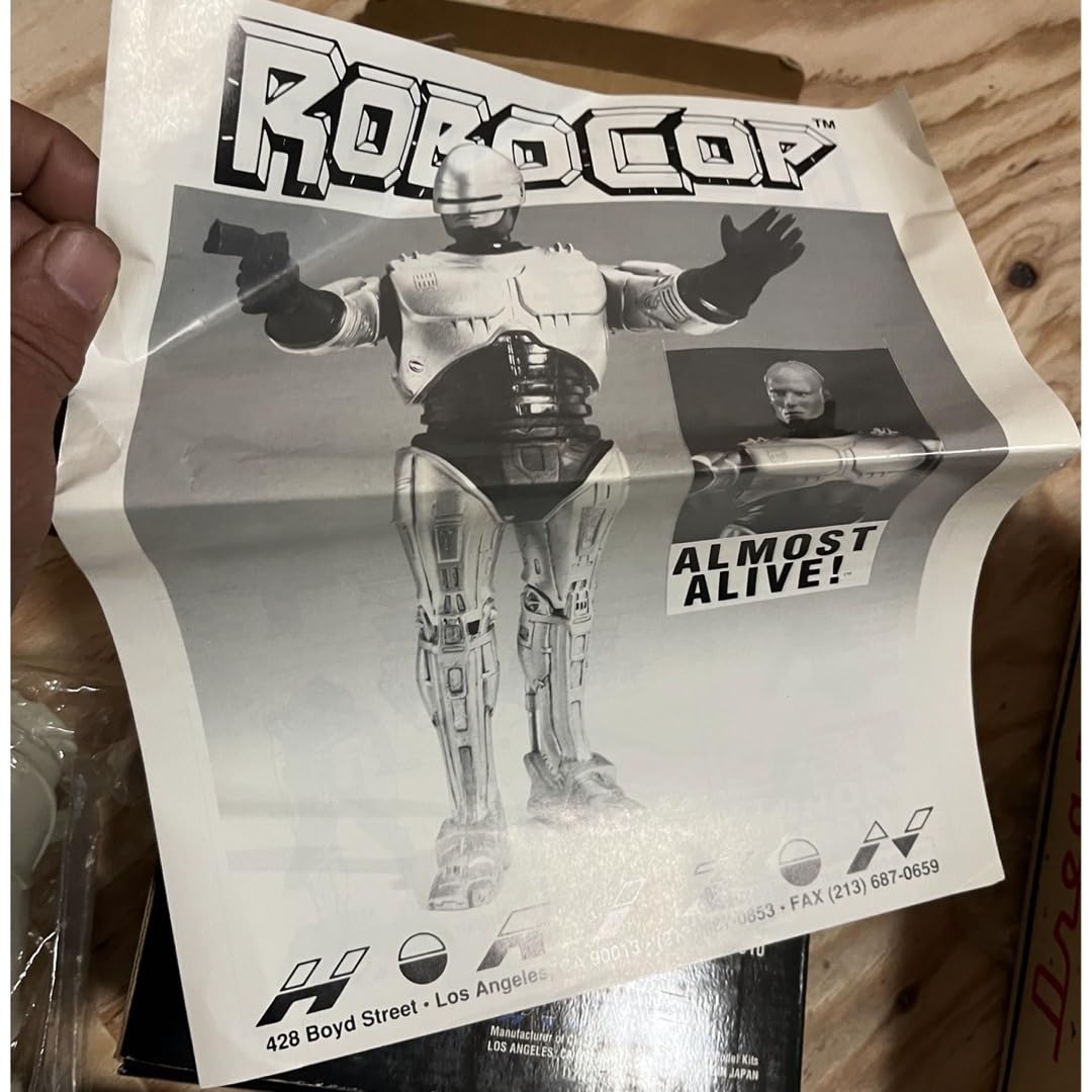 yx69【ガレキ/HUIA】1/6「ロボコップ」 ソフトビニール製ガレージキット